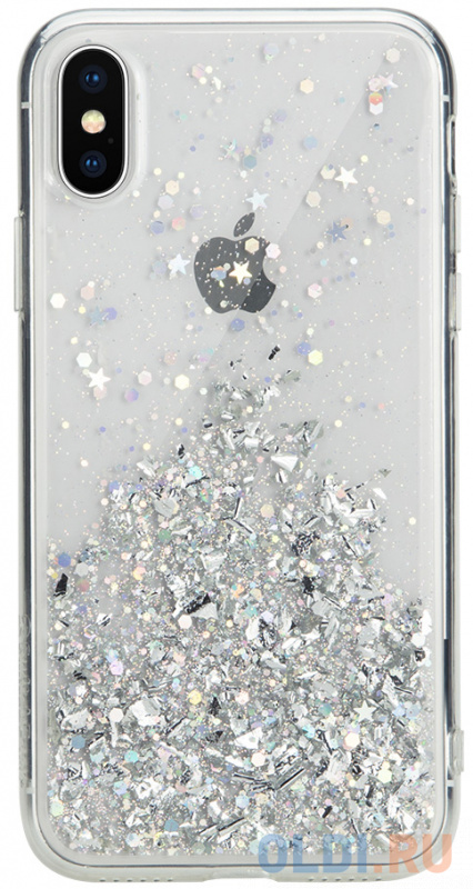 

Накладка SwitchEasy Starfield для iPhone X iPhone XS прозрачный GS-103-44-171-20