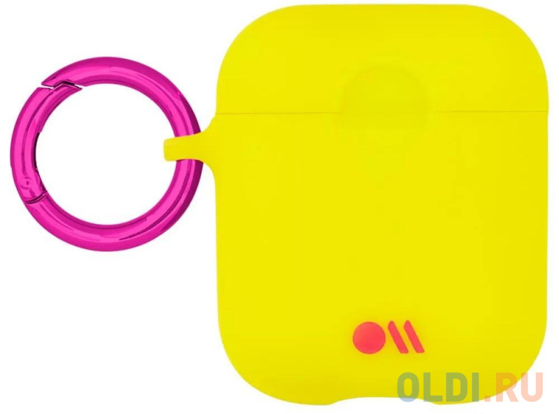 

Чехол Case-Mate Hook Ups Case & Neck Strap для AirPods желтый CM039238