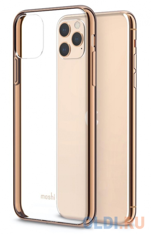 

Накладка Moshi "Vitros" для iPhone 11 Pro Max прозрачный золотой 99MO103305