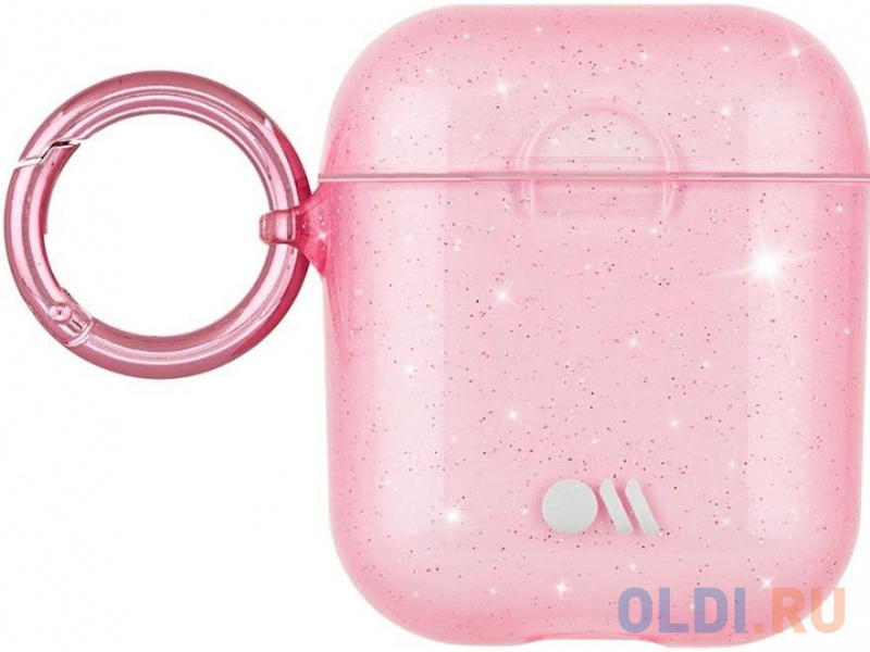 

Чехол Case-Mate "Hook Ups Case & Neck Strap" для AirPods розовый CM039015