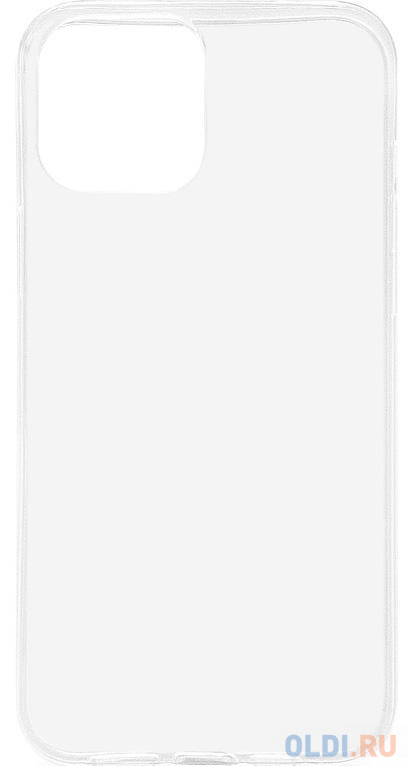 Накладка DF iCase-19 для iPhone 12 Pro Max прозрачный накладка овал для декора 16 5х11 5 см