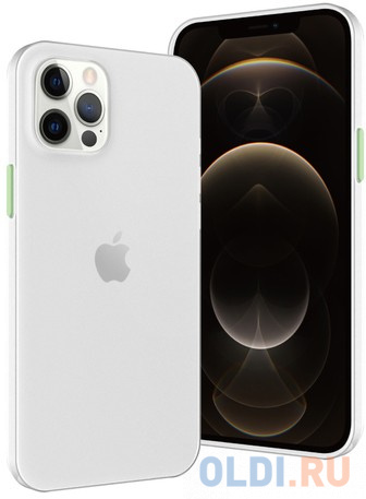 

Накладка SwitchEasy GS-103-122-126-99 для iPhone 12 iPhone 12 Pro прозрачный белый
