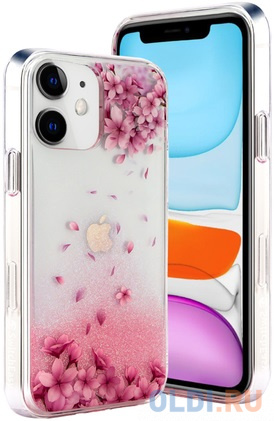 

Накладка SwitchEasy "Flash" для iPhone 12 mini рисунок Sakura GS-103-121-160-137