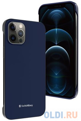 

Накладка SwitchEasy "Nude" для iPhone 12 Pro Max синий GS-103-123-111-150