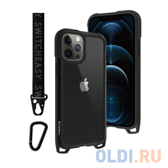 

Накладка SwitchEasy "Odyssey" для iPhone 12 Pro Max чёрный GS-103-123-141-11