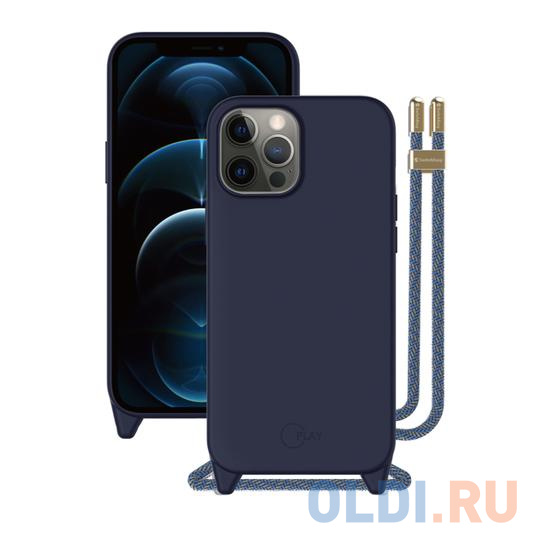 

Накладка SwitchEasy "Play" для iPhone 12 iPhone 12 Pro синий GS-103-122-115-144