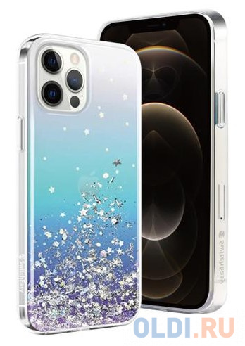 

Накладка SwitchEasy "Starfield" для iPhone 12 iPhone 12 Pro разноцветный кристаллы GS-103-122-171-106