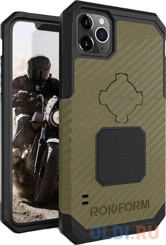 

Накладка Rokform "Rugged" для iPhone 11 Pro зеленый 306611P