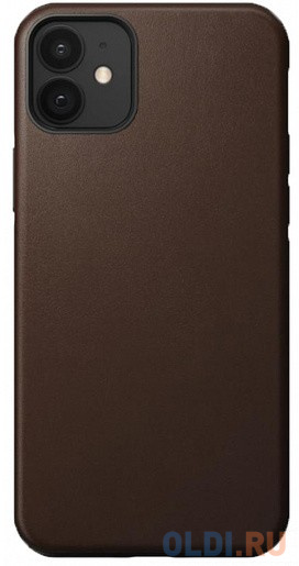 

Накладка Nomad "Rugged" для iPhone 12 mini коричневый NM21ER0R00