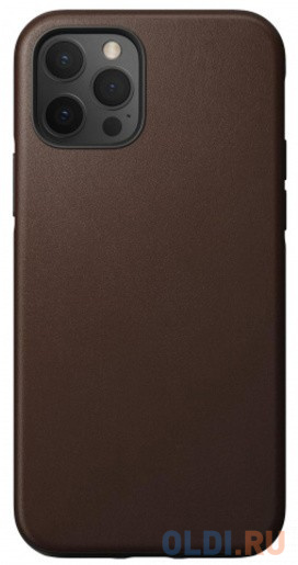 

Накладка Nomad "Rugged" для iPhone 12 Pro коричневый NM21GR0R00