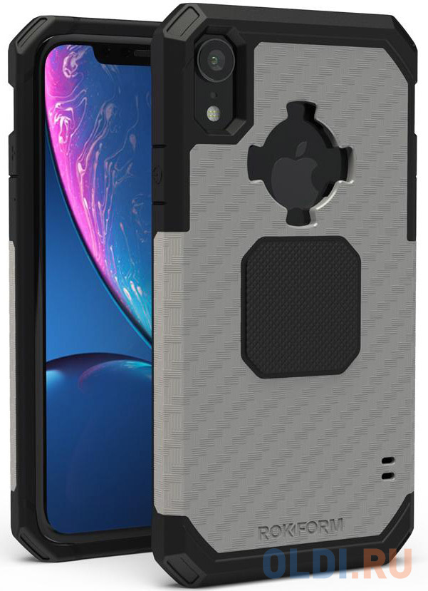 

Накладка Rokform Rugged для iPhone XR серый 305343P