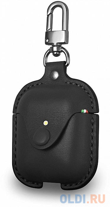 Чехол Cozistyle Cozi Leather Case для AirPods чёрный CLCPO010 - фото 2