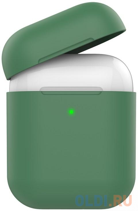 Чехол Deppa Ultra Slim для AirPods зеленый 47039 - фото 2