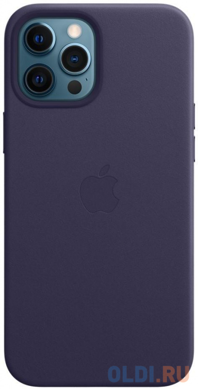

Накладка Apple Leather Case with MagSafe для iPhone 12 Pro Max фиолетовый MJYT3ZE/A