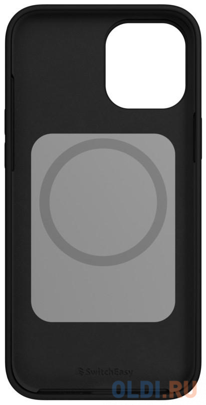 Накладка SwitchEasy MFM MagSkin для iPhone 12 Pro Max чёрный GS-103-179-224-11 - фото 4