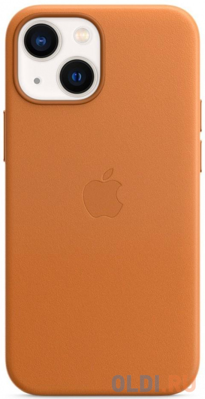 

Накладка Apple Leather Case with MagSafe для iPhone 13 mini золотистая охра MM0D3ZE/A