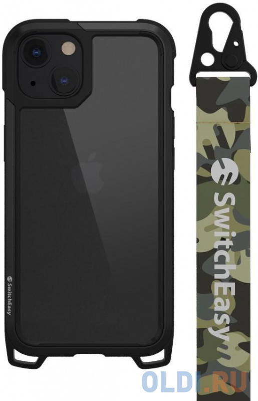 

Накладка SwitchEasy Odyssey - Camo Green для iPhone 13 прозрачный GS-103-208-114-191