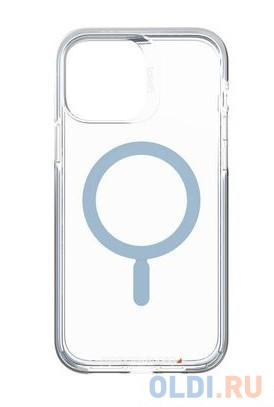

Накладка Gear4 Santa Cruz Snap Case для iPhone 13 Pro прозрачный синий 702008208