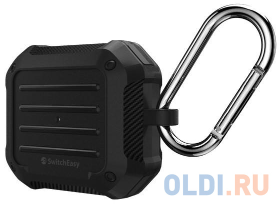 Чехол SwitchEasy Odyssey Rugged Utility Protective Case для AirPods 3 чёрный GS-108-174-114-11 - фото 3