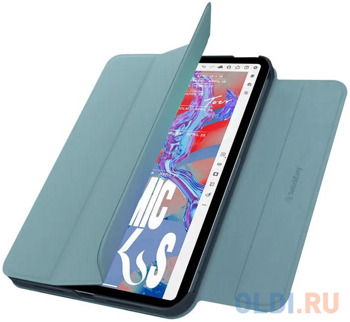 

Чехол-книжка SwitchEasy Origami для iPad mini 6 голубой GS-109-224-292-184