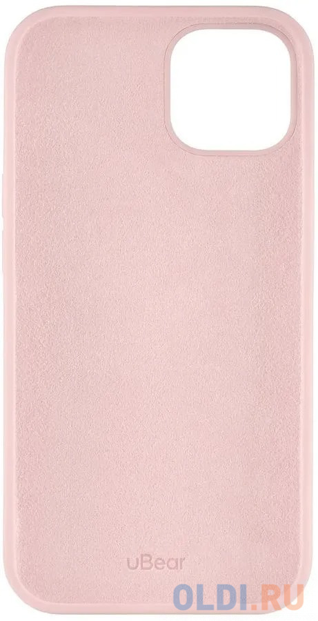 Чехол (клип-кейс) UBEAR Touch Case для iPhone 13 розовый - фото 4
