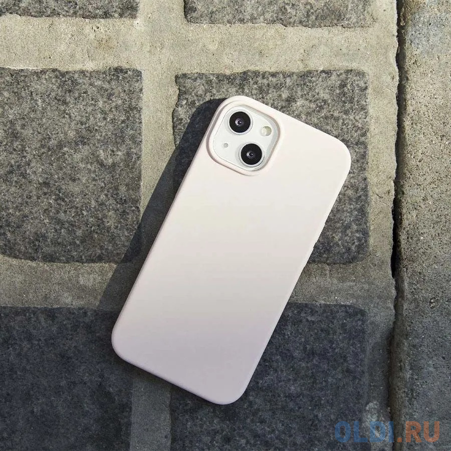Чехол (клип-кейс) UBEAR Touch Case для iPhone 13 розовый - фото 6