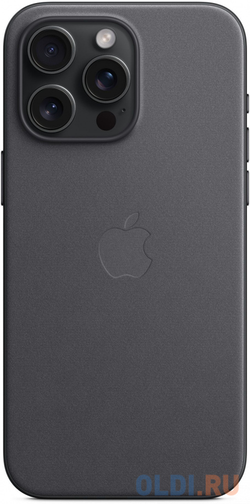 Чехол (клип-кейс) Apple FineWoven для iPhone 15 Pro Max чёрный - фото 4