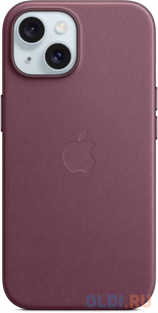 Чехол (клип-кейс) Apple для Apple iPhone 15 MT3E3FE/A with MagSafe Mulberry MT3E3FE/A - фото 1