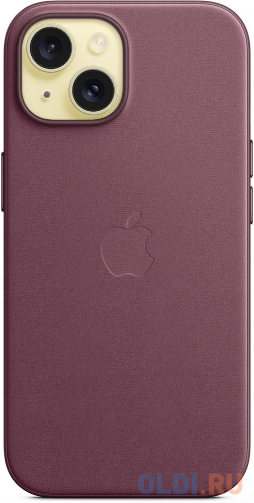 Чехол (клип-кейс) Apple для Apple iPhone 15 MT3E3FE/A with MagSafe Mulberry MT3E3FE/A - фото 3