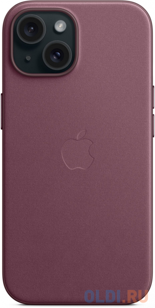 Чехол (клип-кейс) Apple для Apple iPhone 15 MT3E3FE/A with MagSafe Mulberry MT3E3FE/A - фото 5