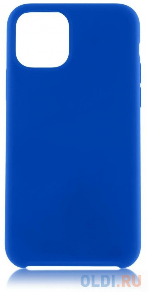 

Чехол для Apple iPhone 11 Pro Brosco Softrubber синий