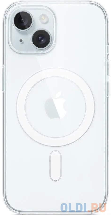 

Чехол Apple для iPhone 15, Clear Case with MagSafe [MT203ZM/A]