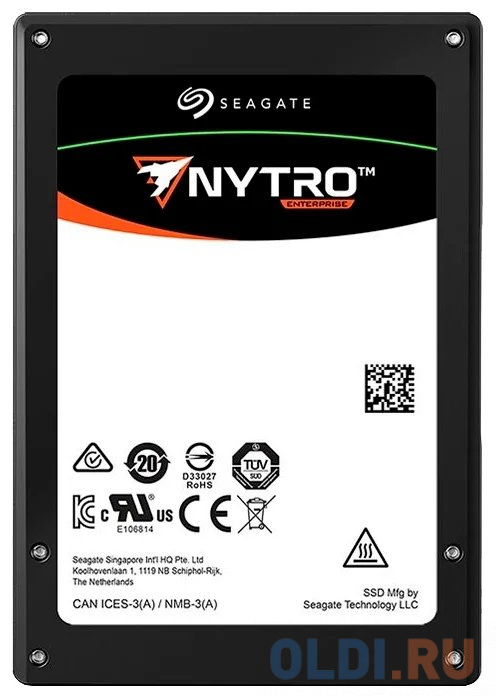 

SSD жесткий диск SATA2.5" 960GB TLC 6GB/S XA960LE10063 SEAGATE