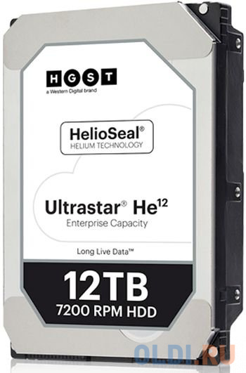 

12Tb Hitach ULTRASTAR HE12 (HUH721212AL5204) {SAS 12Gb/s, 7200 rpm, 256mb buffer, 3.5"} [0F29532]