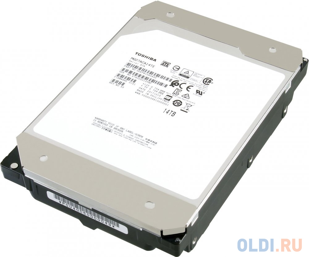 Жесткий диск Toshiba SAS 3.0 14Tb MG07SCA14TE Enterprise Capacity (7200rpm) 256Mb 3.5