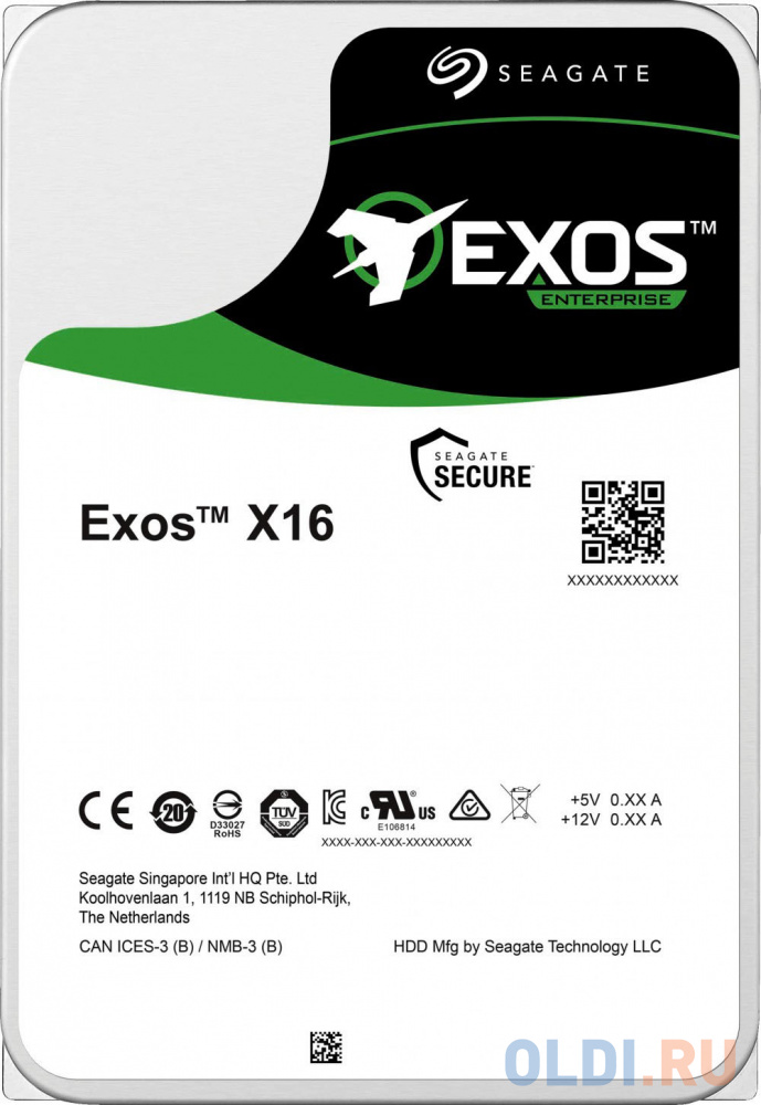 

SEAGATE HDD Server Exos X16 512E ( 3.5/ 10TB/ SAS 12Gb/s / 7200rpm