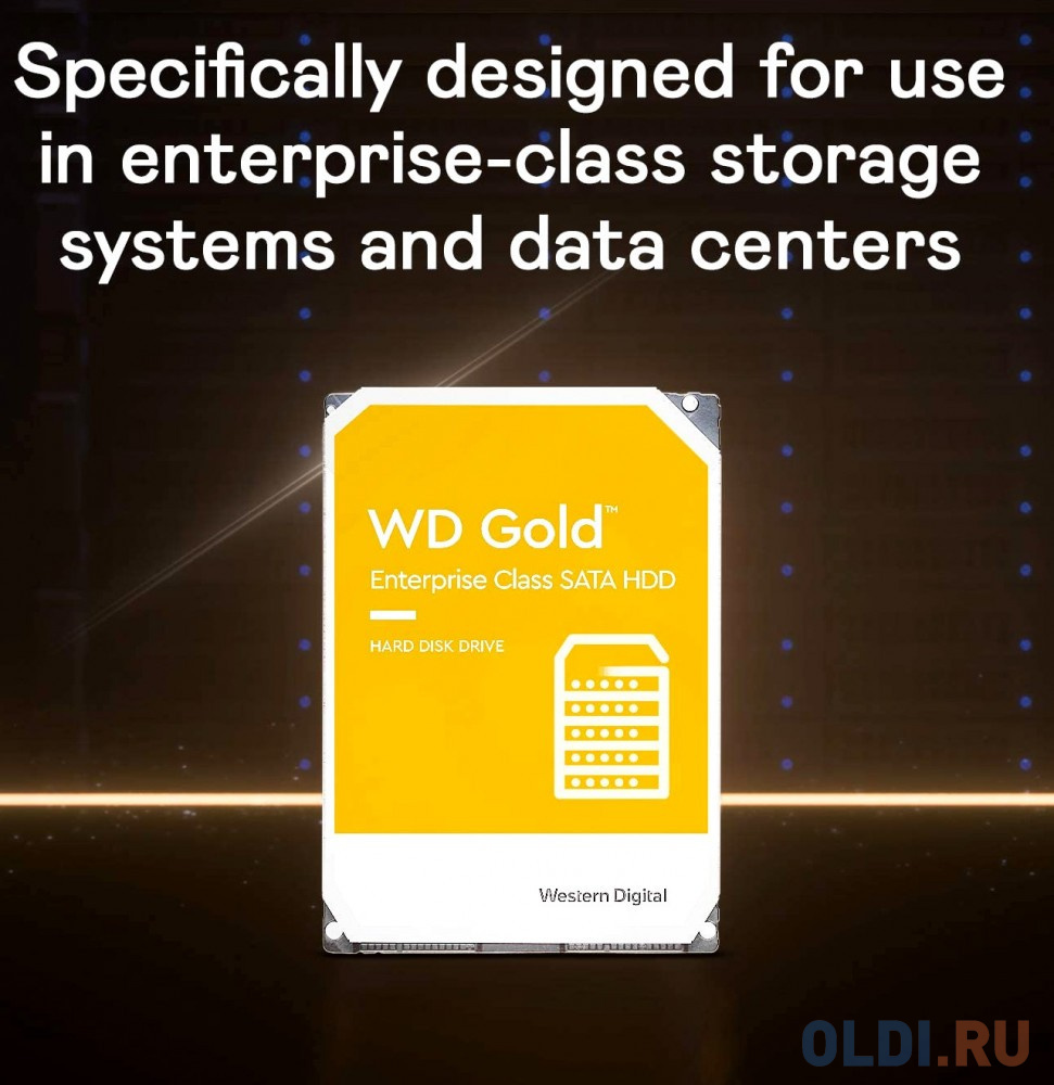 Жёсткий диск 3.5" 18 Тб 7200rpm 512 Western Digital Gold Enterprise Class SATA III WD181KRYZ Жёсткий диск 3.5" 18 Тб 7200rpm 512 Western Digital Gold Enterprise Class SATA III WD181KRYZ фото