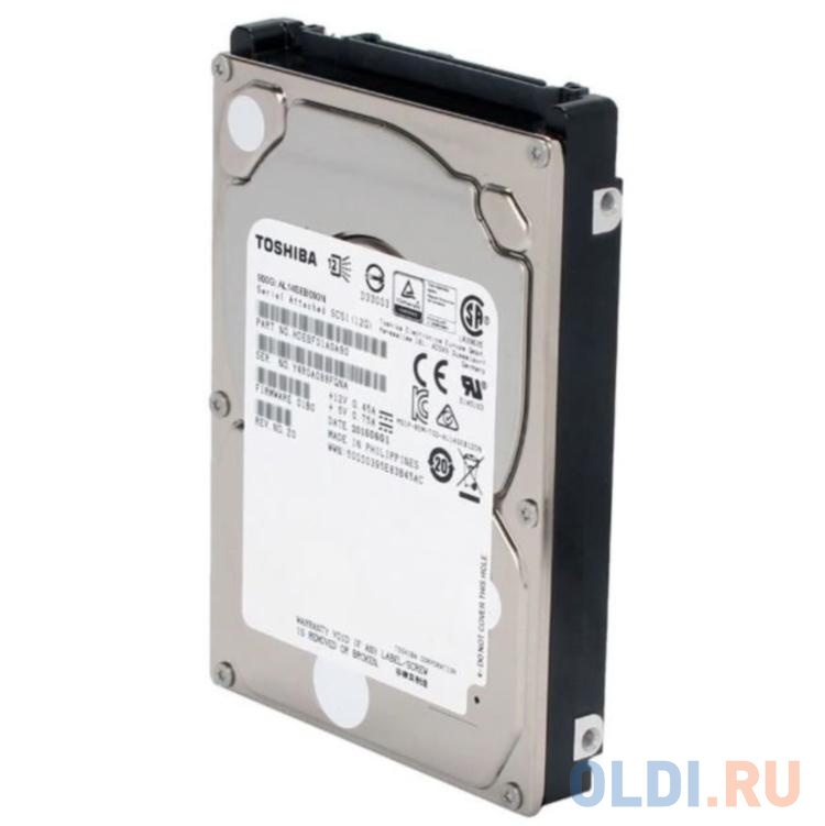 

450Gb Toshiba (AL13SXB45EN) {SAS 12Gb/s, 15 000 rpm, 128Mb buffer, 2.5"}