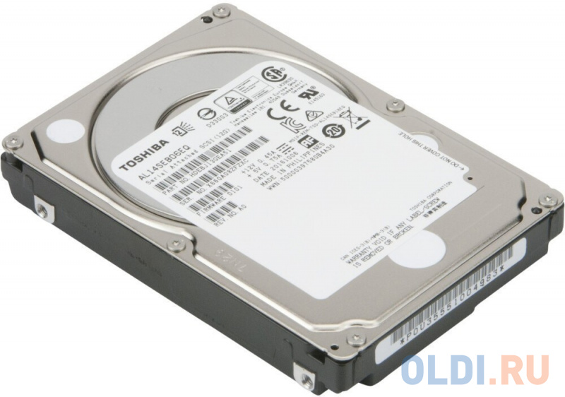 

HDD Toshiba SAS 600Gb 2.5" 10K 128Mb 1 year ocs