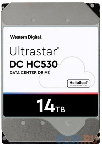 Жёсткий диск 3.5" 14 Тб 7200rpm 512 Western Digital Ultrastar DC HC530 SATA III WUH721414AL4204