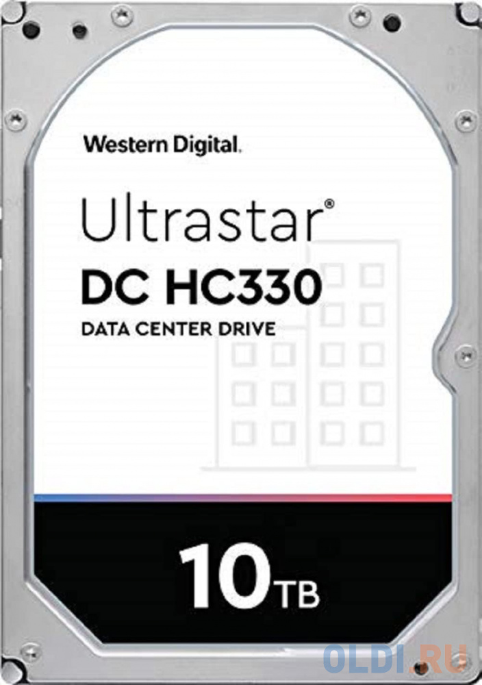 Жесткий диск WD SAS 3.0 10TB 0B42303 WUS721010AL5204 Server Ultrastar DC HC330 (7200rpm) 256Mb 3.5