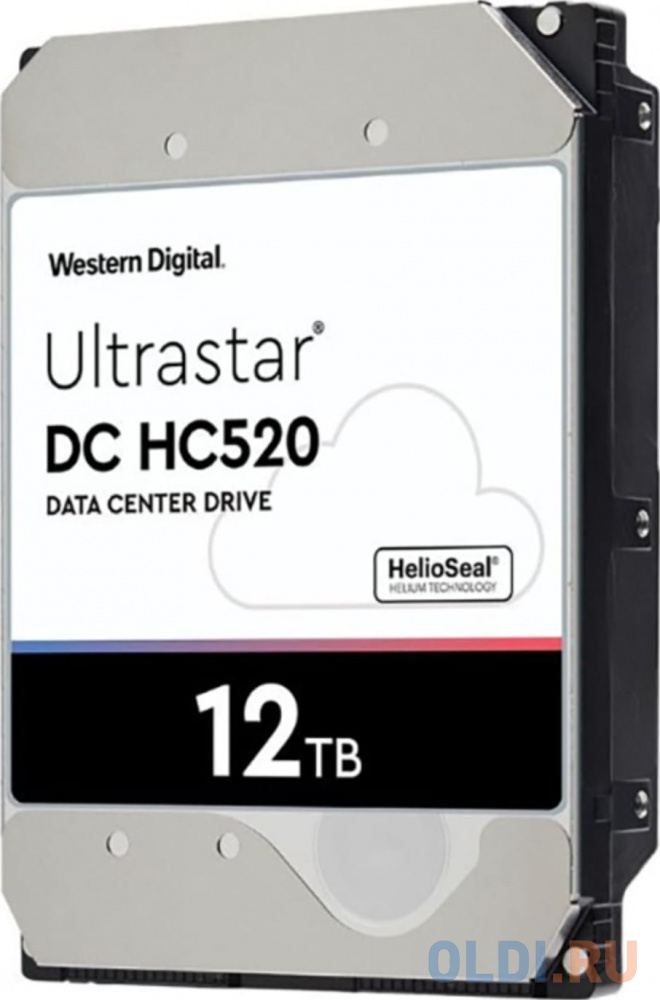 Жесткий диск/ HDD WD/HGST SAS Server 12Tb Ultrastar HE12 7200 6Gb/s 256MB 1 year warranty