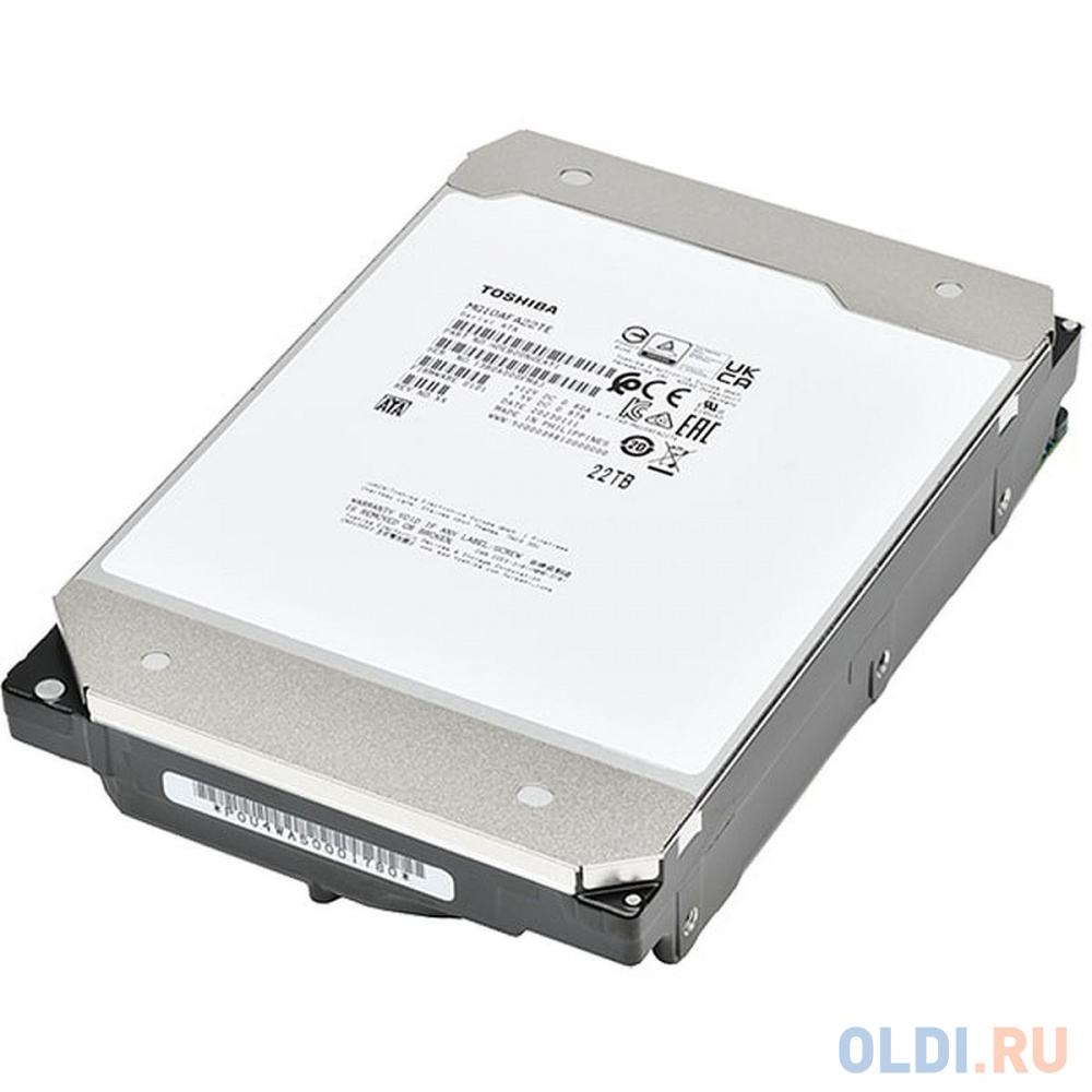 Жесткий диск серверный Toshiba 3.5" 22TB MG10F Series SAS 12Gb/s, 7200rpm, 512MB, 512e Helium