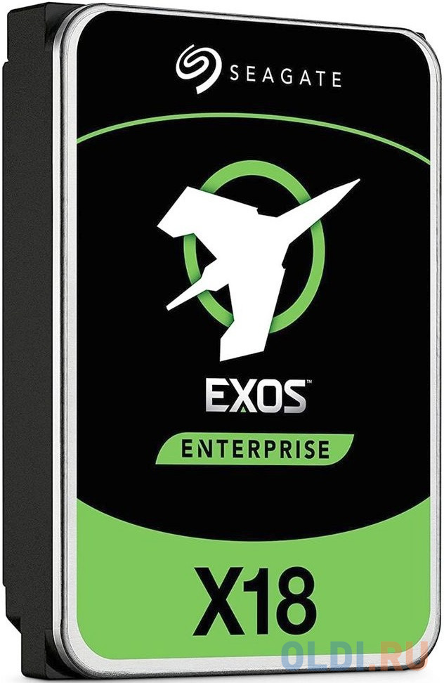 Жесткий диск серверный Seagate 3.5" 14TB Seagate Exos X18 SAS 12Gb/s, 7200rpm, 256MB, 512e/4kn,