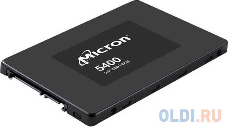 

Твердотельный накопитель/ Micron SSD 5400 MAX, 3840GB, 2.5" 7mm, SATA3, 3D TLC, R/W 540/520MB/s, IOPs 95 000/34 000, TBW 24528, DWPD 3.5 (12 мес.
