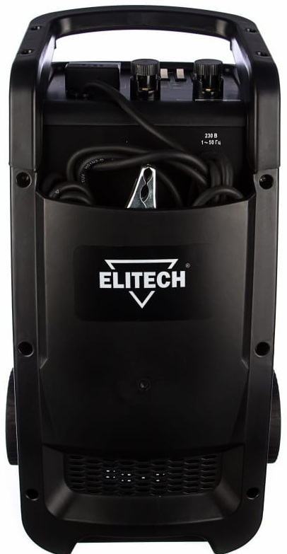 Устройство пуско-зарядное ELITECH УПЗ 400/240  12-24В 1.6/8кВт зар.18/40А акк40/700А пуск240А 15.4кг фото