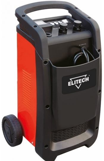 Устройство пуско-зарядное ELITECH УПЗ 400/240  12-24В 1.6/8кВт зар.18/40А акк40/700А пуск240А 15.4кг фото