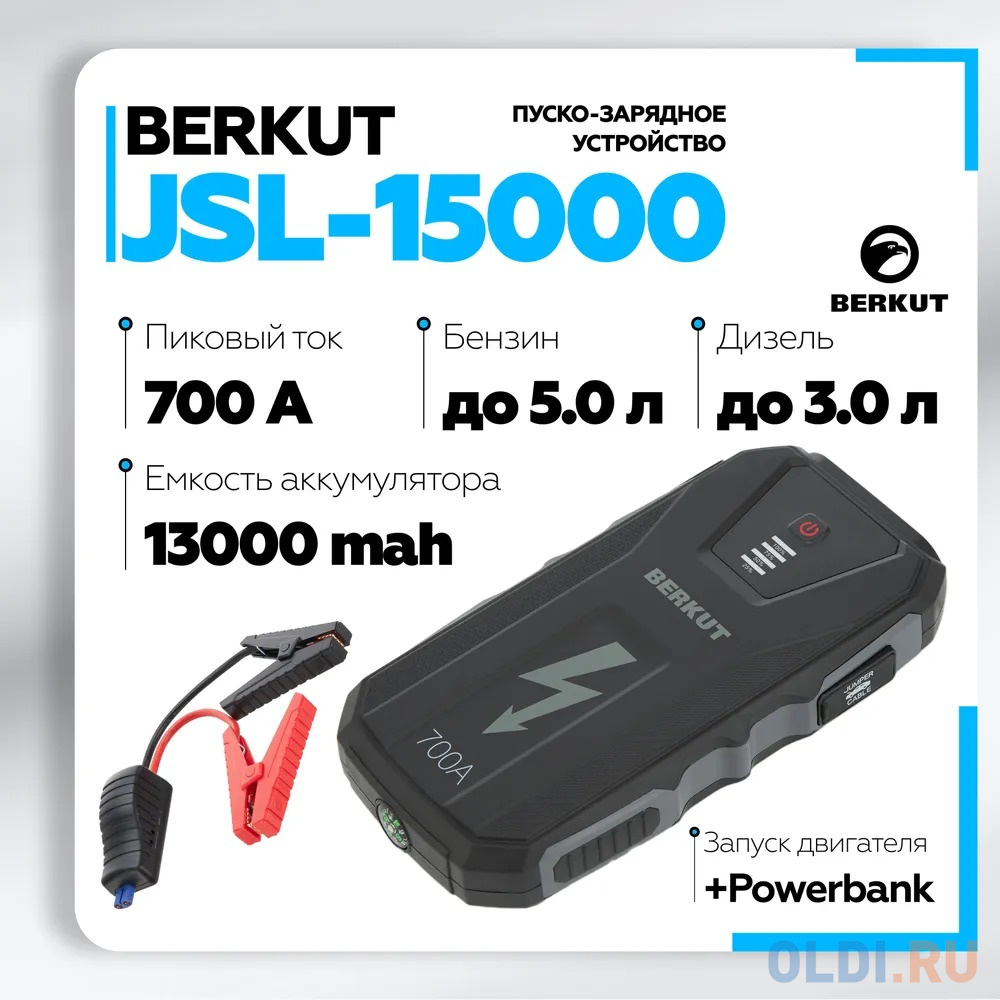 

Пуско-зарядное устройство Berkut JSL-15000