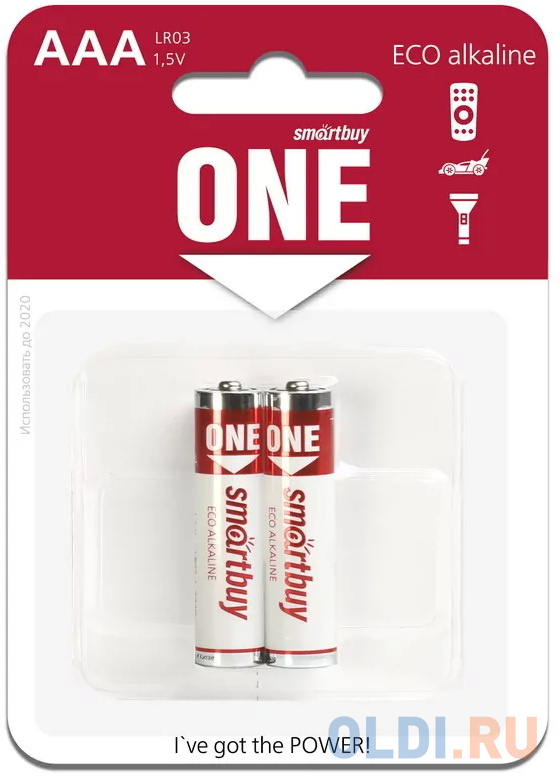 

Smartbuy ONE LR03/2B (24/240) (SOBA-3A02B-Eco) (2шт. в уп-ке)