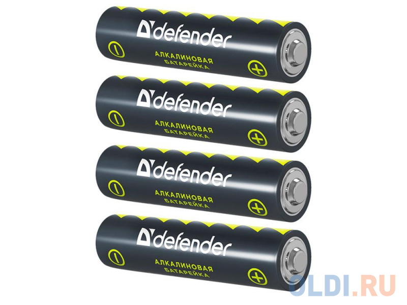 Батарейки Defender (AAA) LR03-4F 4PCS 4 шт 56001 фото
